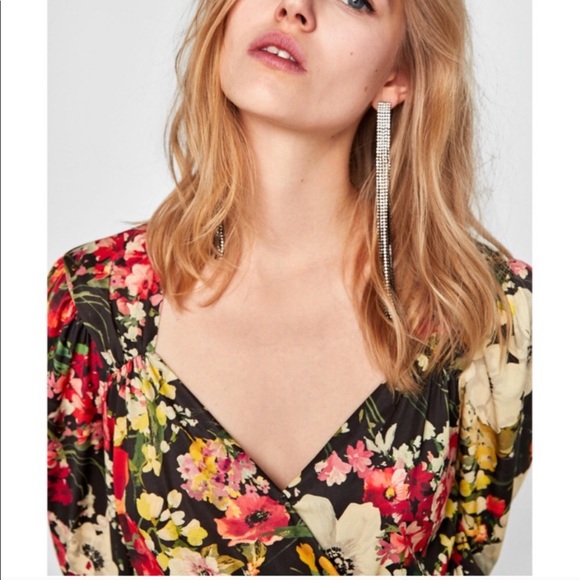 Zara Floral Bodysuit - Picture 2 of 5
